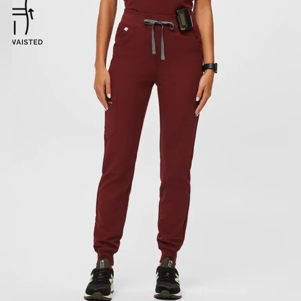 Figs Maroon Joggers